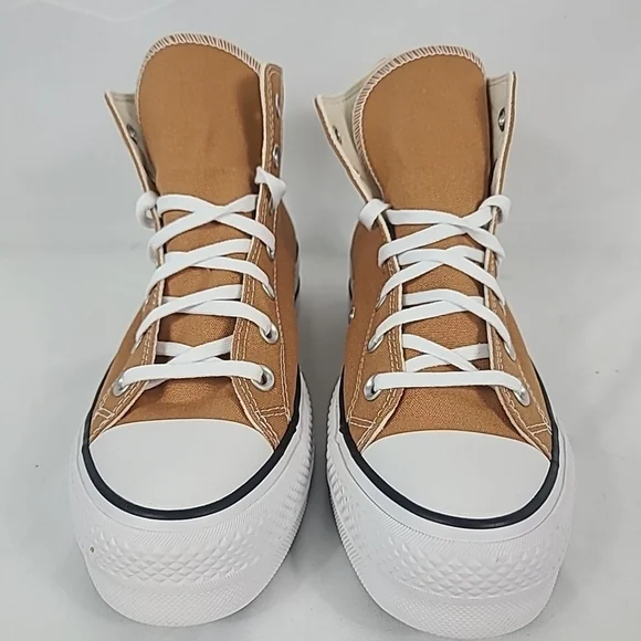 NEW Converse All Star Hi Top Women's Gingersnap Athletic Sneaker Sz 8.5 NIB - Picture 2 of 8
